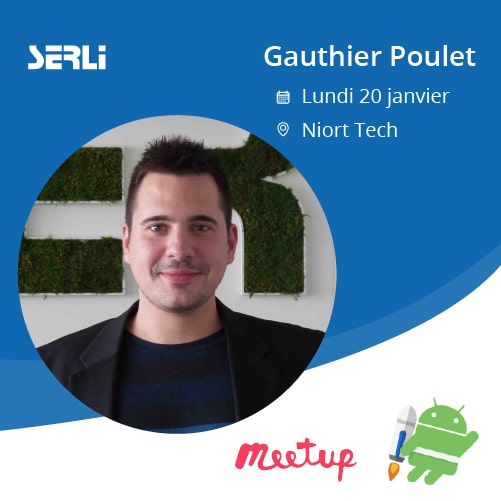 Gauthier Poulet vous présente Jetpack Compose le 20 janvier à Niort Tech ! #DevMobile