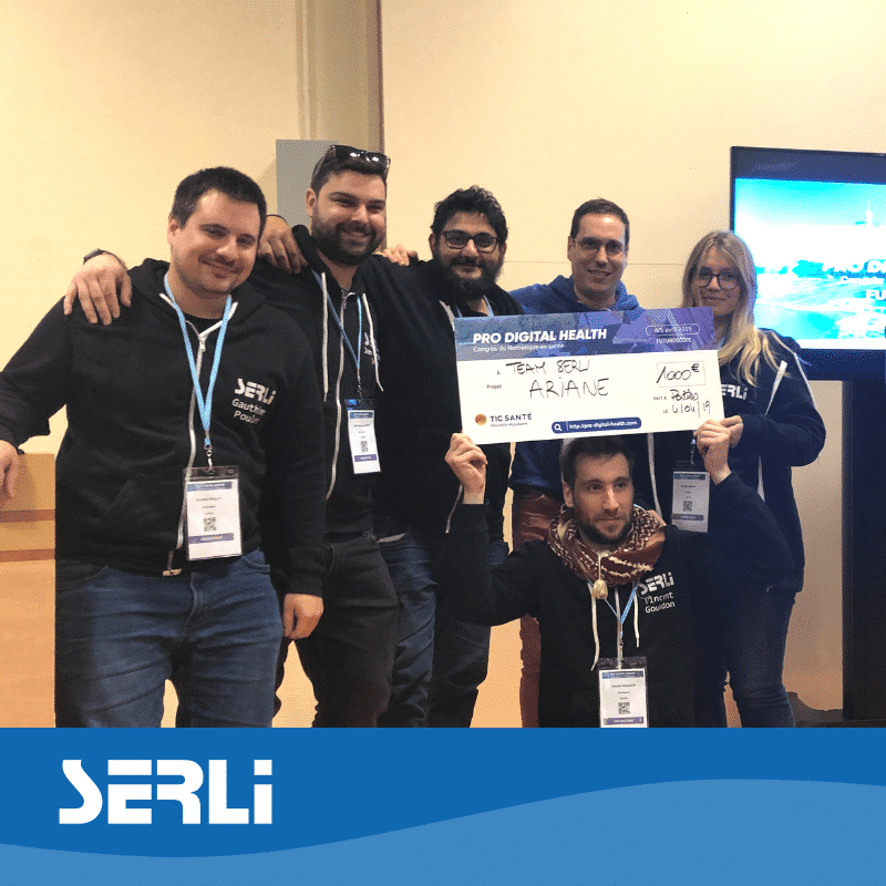 La #TeamSerli remporte le Hackathon Pro Digital Health !